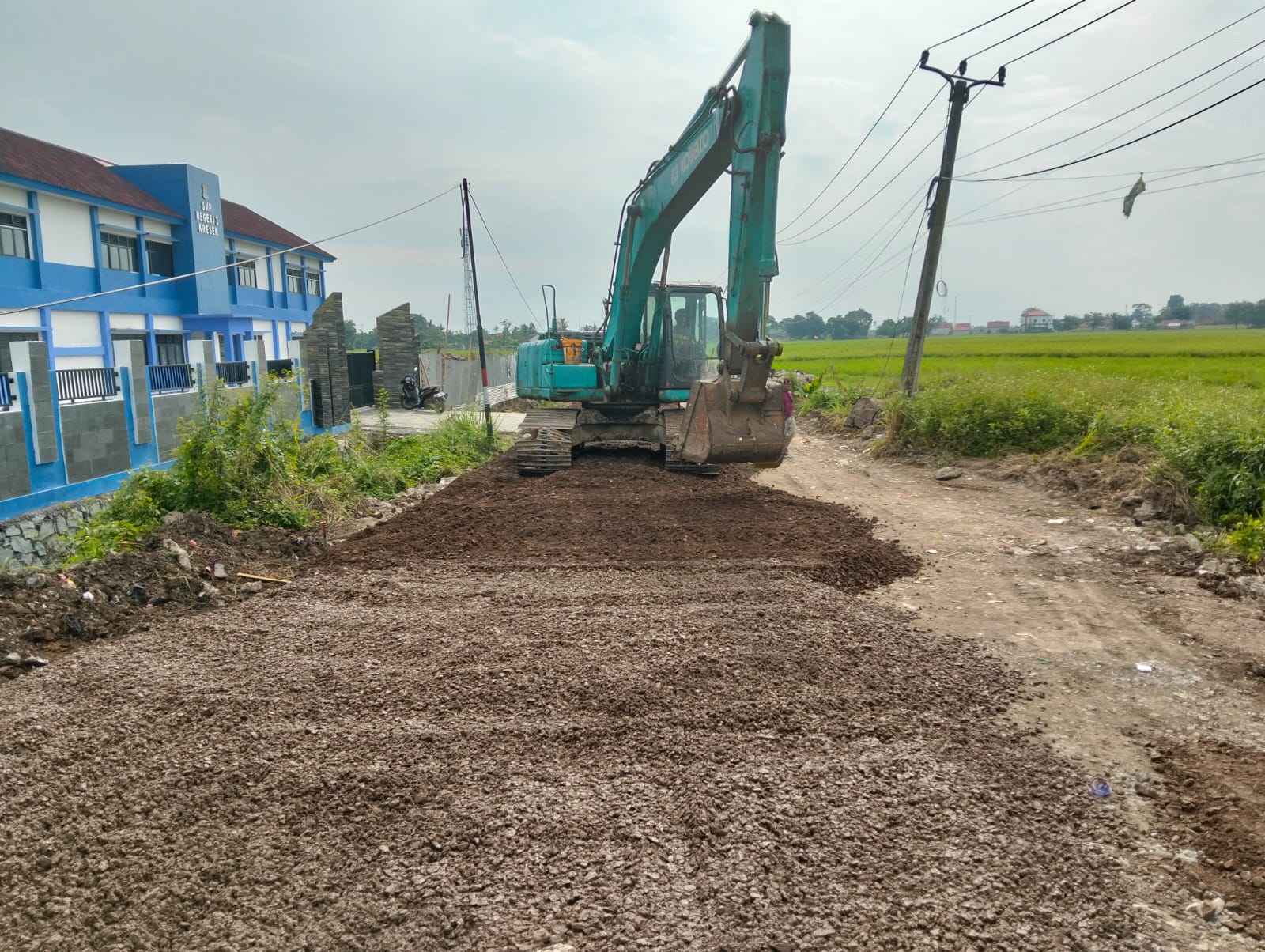 Tahap Finishing Jalan