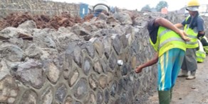 Pekerjaan Retaining Wall & Pagar Panel Cluster PG4 di Kawasan OCBD