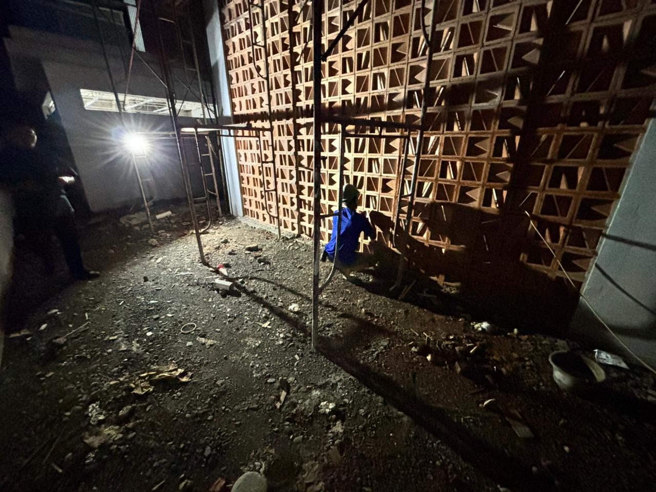 Tahap Struktur Dinding